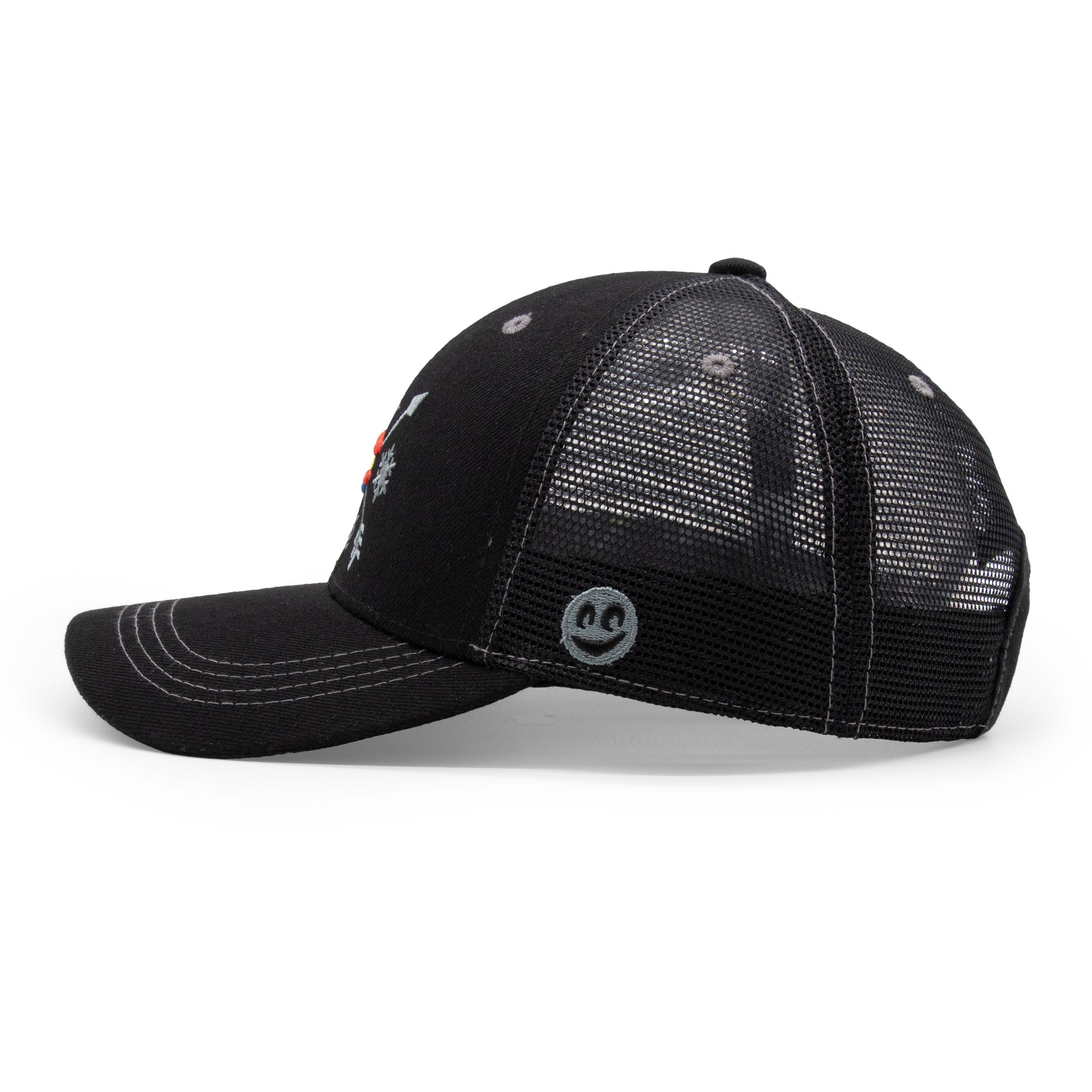 Kids Colorado All Seasons Curved Bill Hat black extra view 7