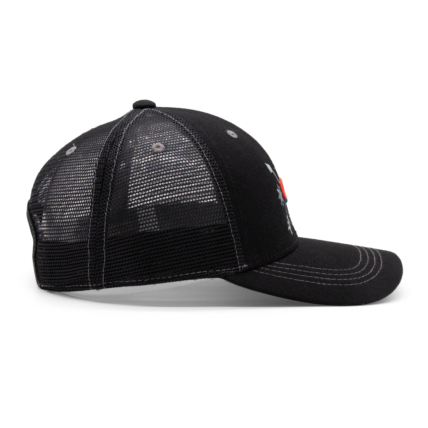 Kids Colorado All Seasons Curved Bill Hat black extra view 8