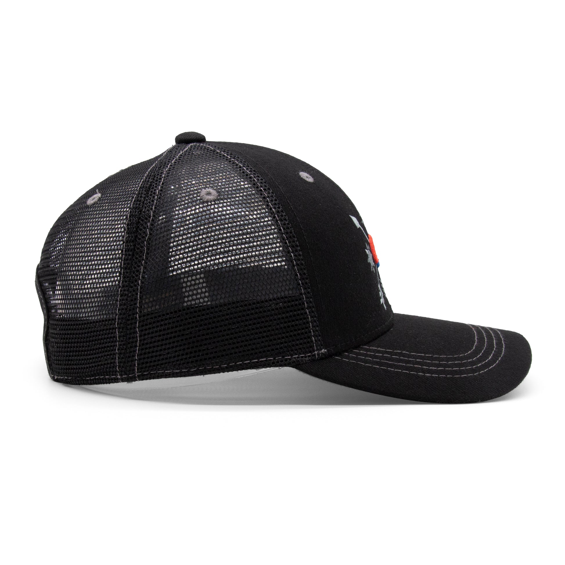Kids Colorado All Seasons Curved Bill Hat black extra view 8