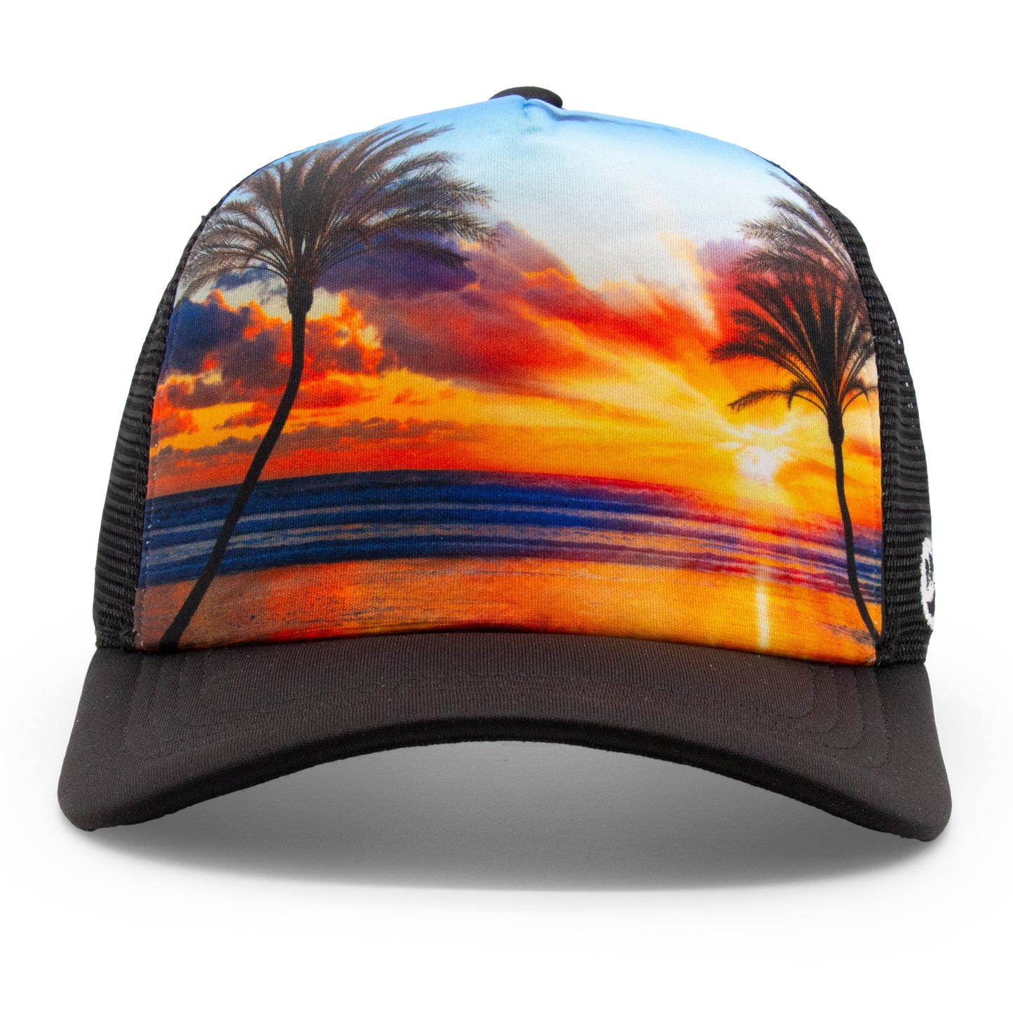 Adult Shorelight Foam Trucker Hat camouflage front view