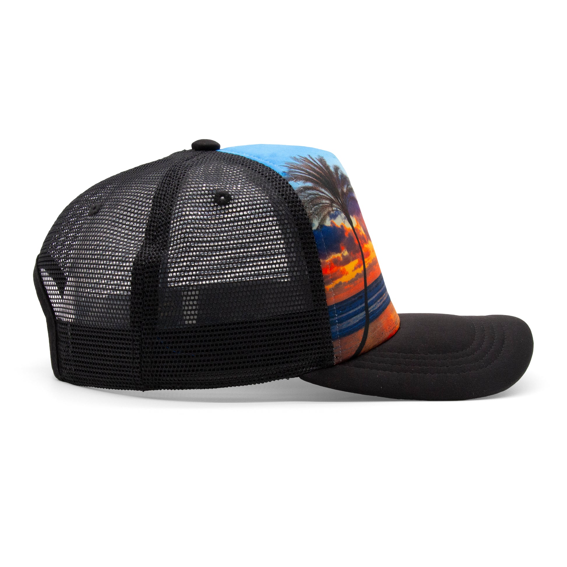 Adult Shorelight Foam Trucker Hat camouflage right side view