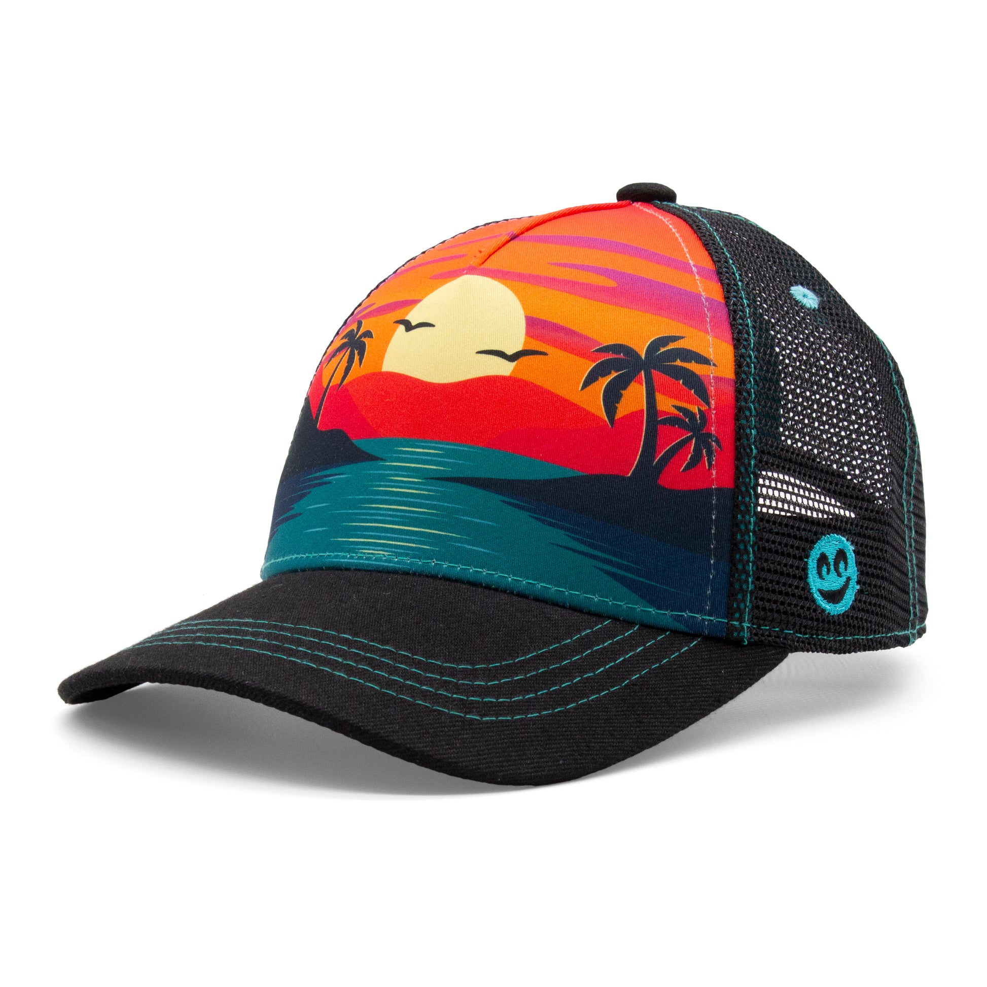 Women’s Tropical Vibes Low Pro Hat camouflage left side view