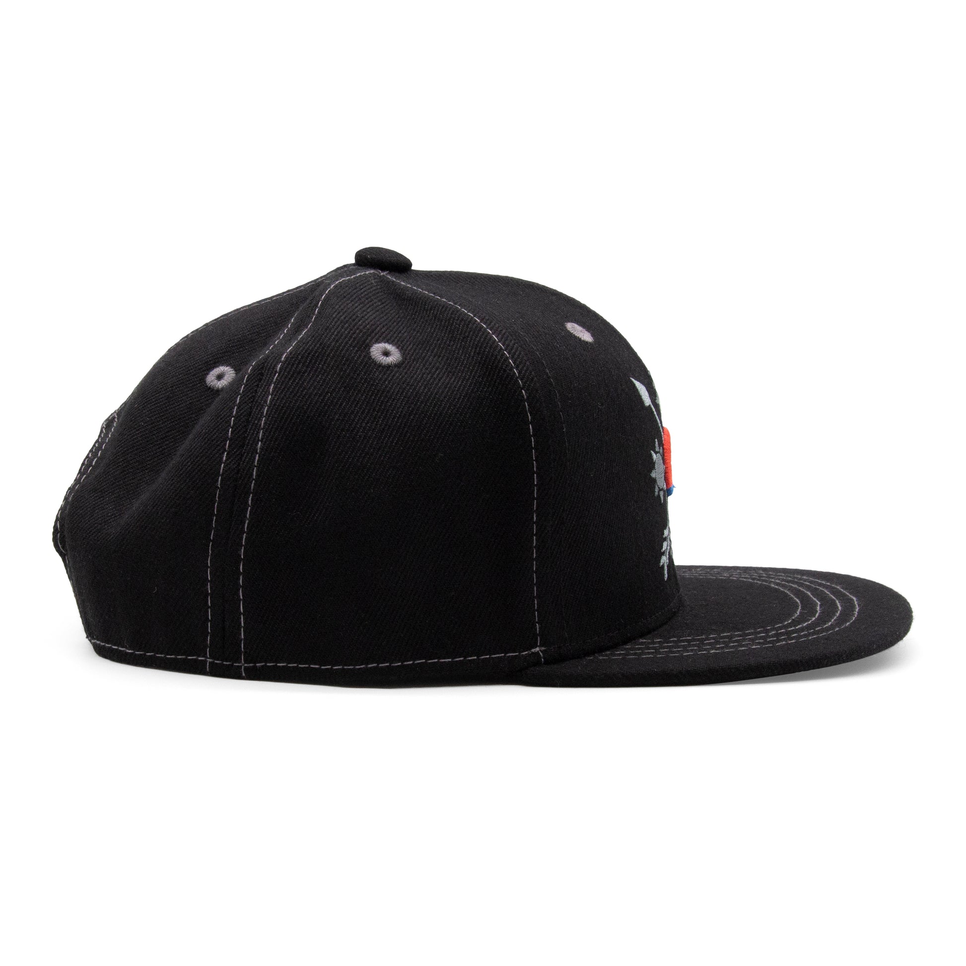 Kids Colorado All Seasons Flat Bill Hat black extra view 7
