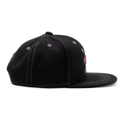 Kids Colorado All Seasons Flat Bill Hat black extra view 7