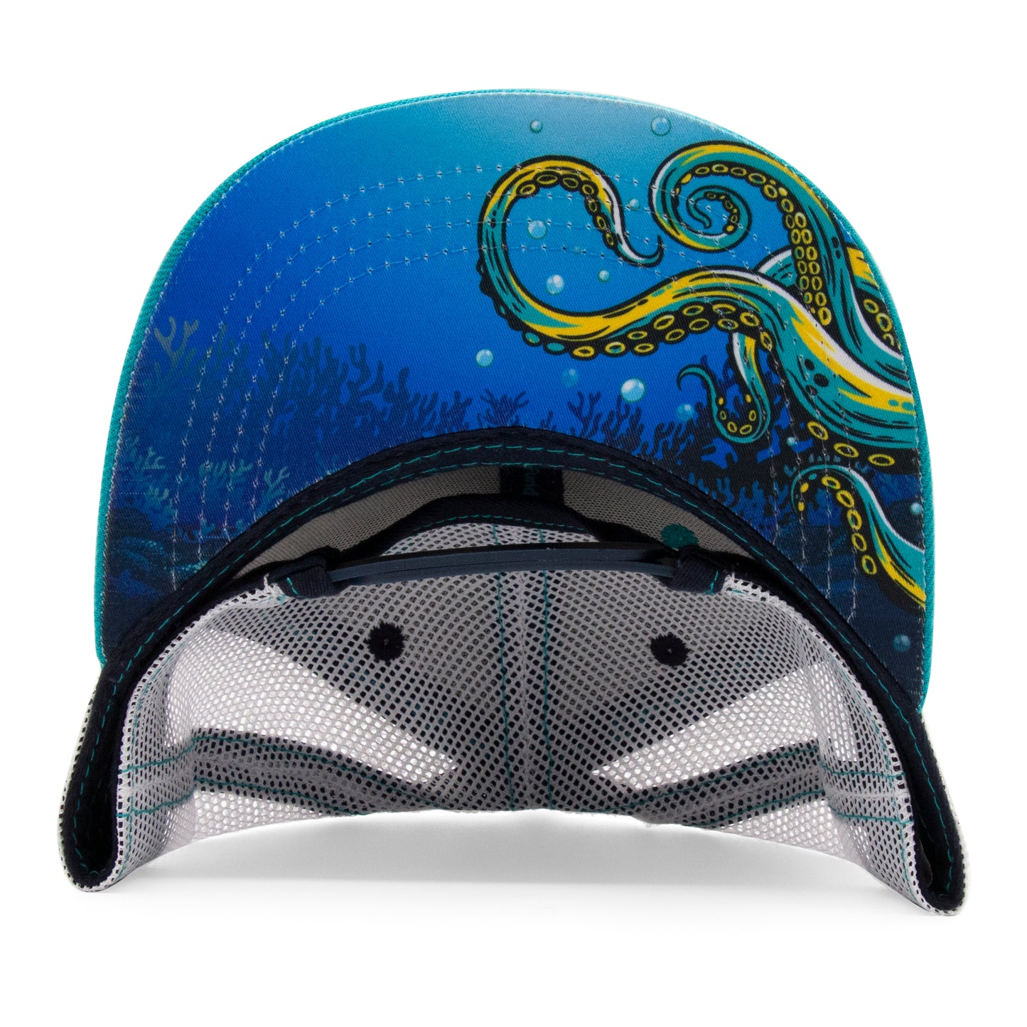 Kids Octopus Flat Bill Hat