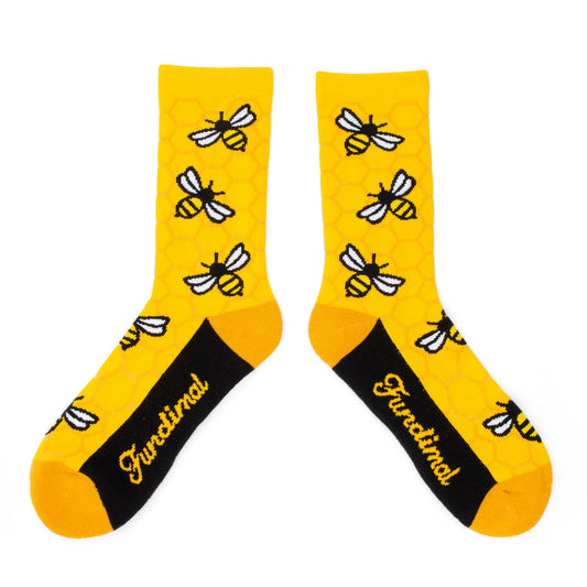 Adult Bees Socks royal