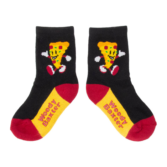 Kids Pizza Socks royal