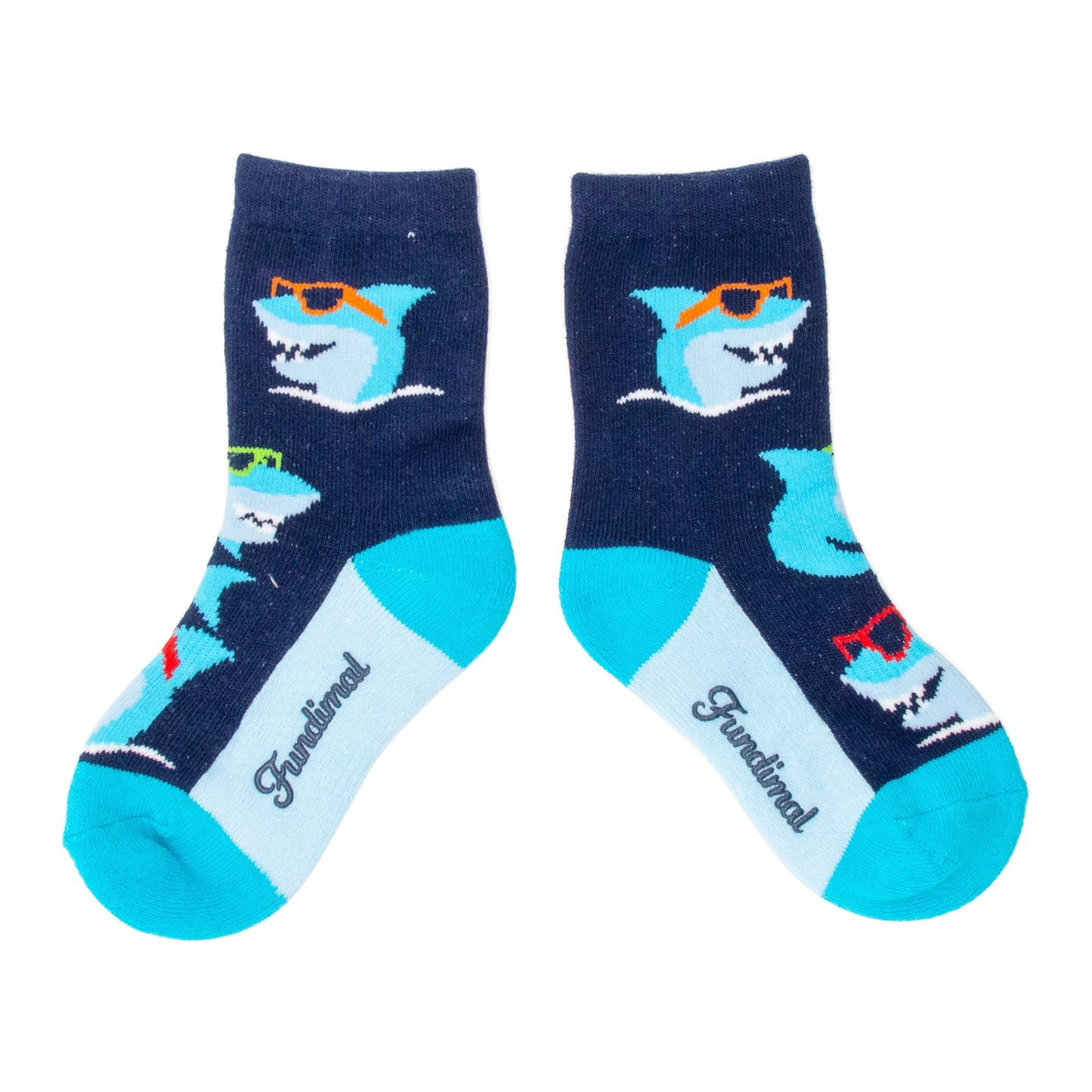 Kids Shark Shades Socks royal