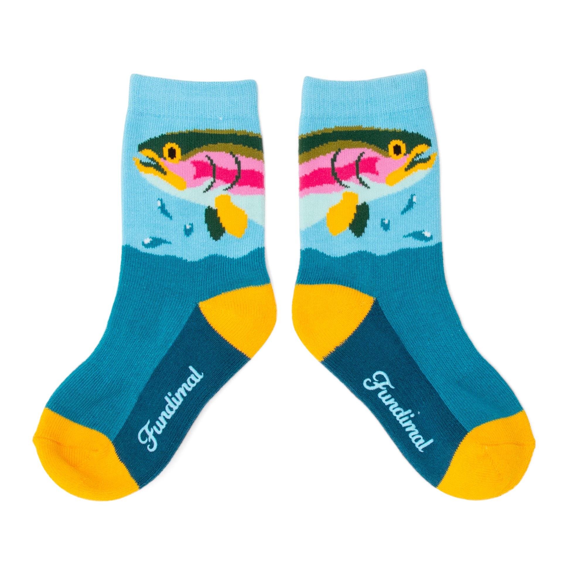 Kids Rainbow Trout Socks royal