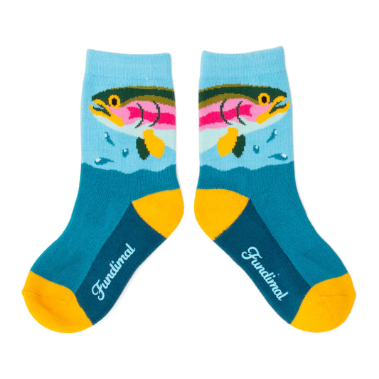 Kids Rainbow Trout Socks royal