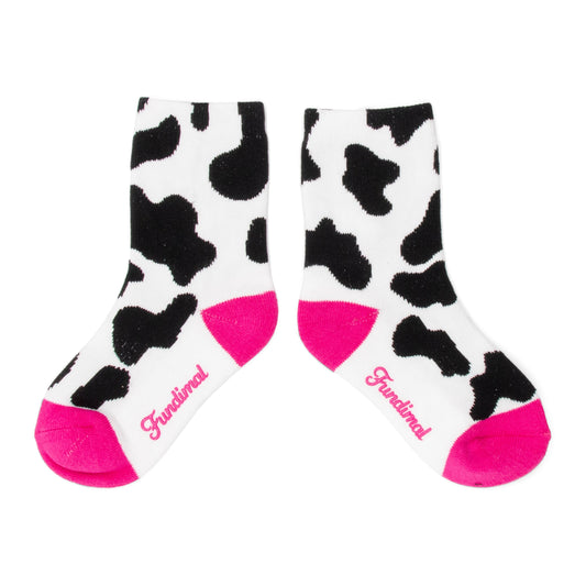 Kids Cow Socks royal