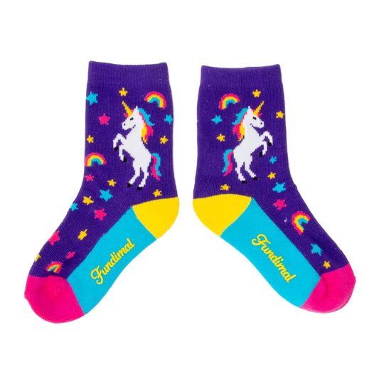 Kids Unicorn Socks royal