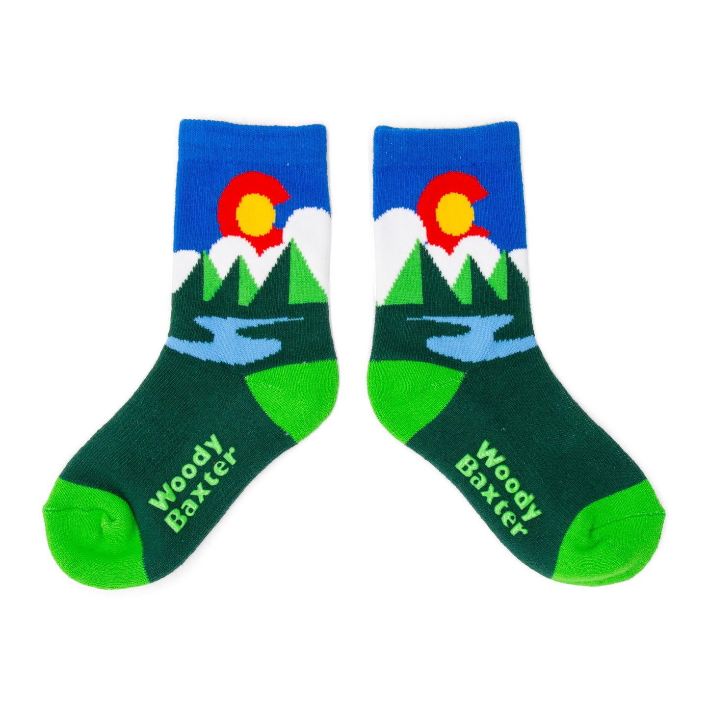 Kids Colorado Evergreen Socks royal