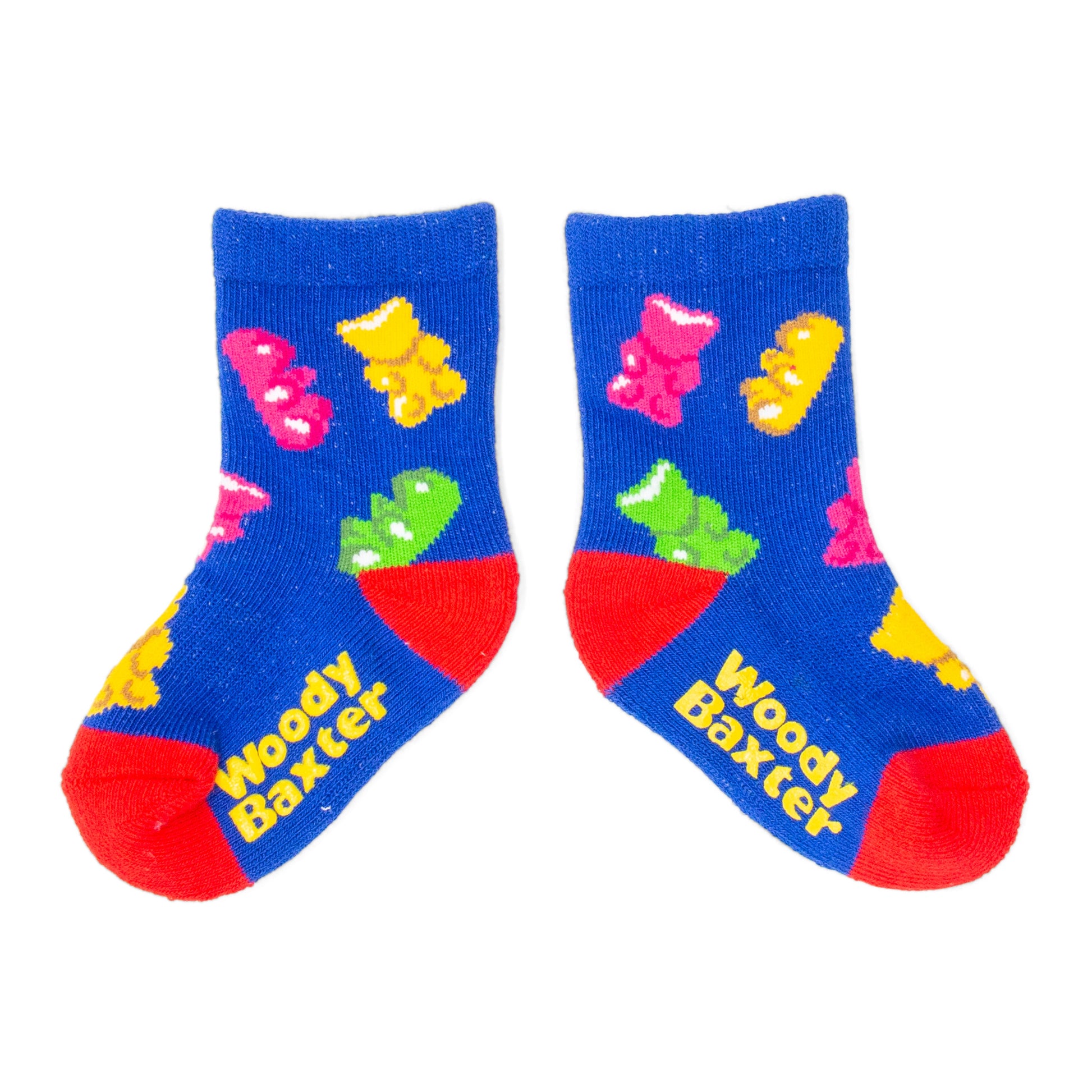 Toddler Gummy Bear Socks royal