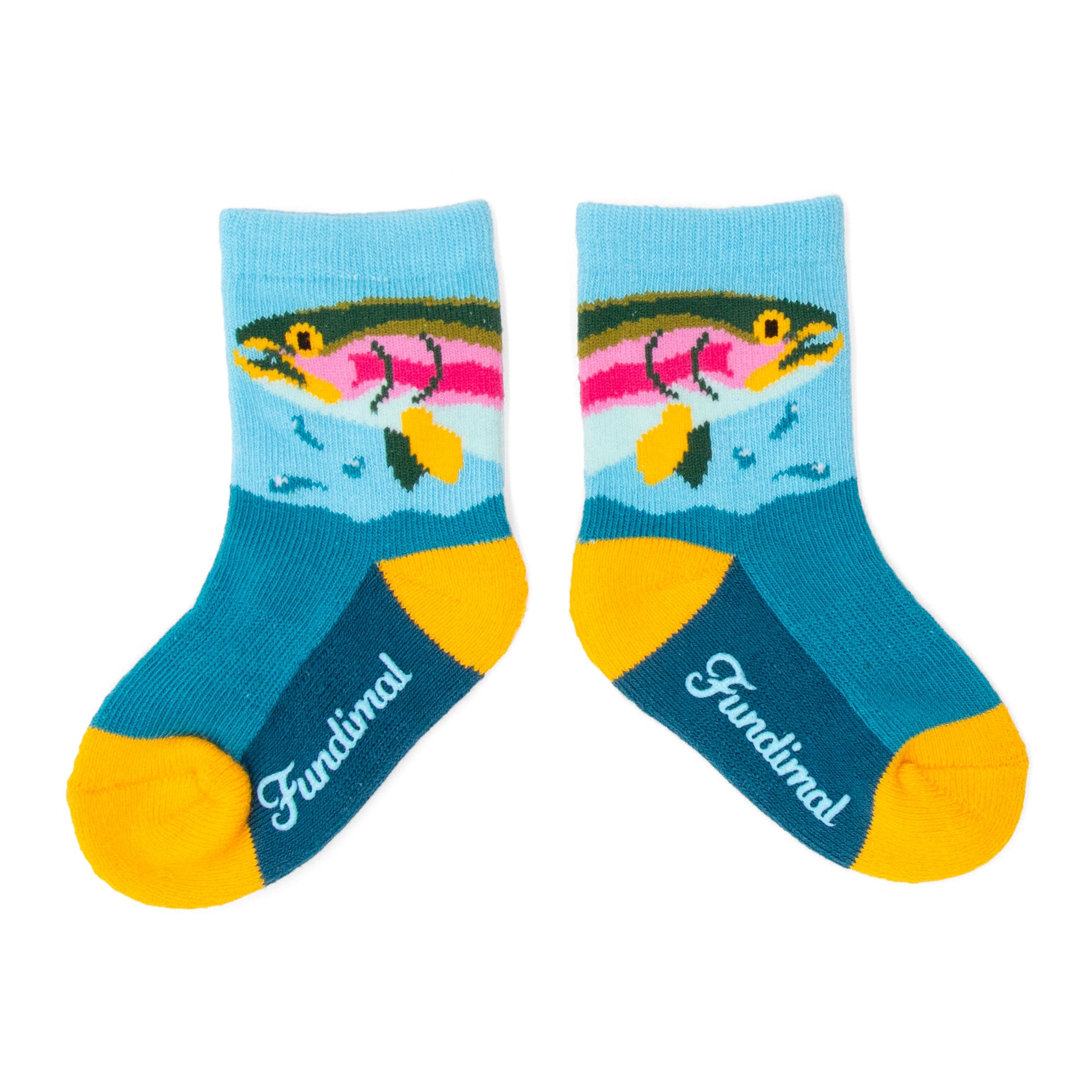 Toddler Rainbow Trout Socks royal