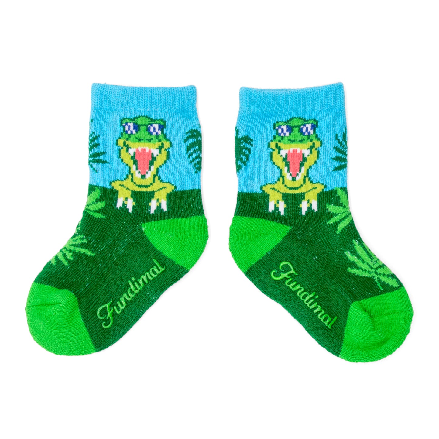 Toddler Trex Shades Socks royal