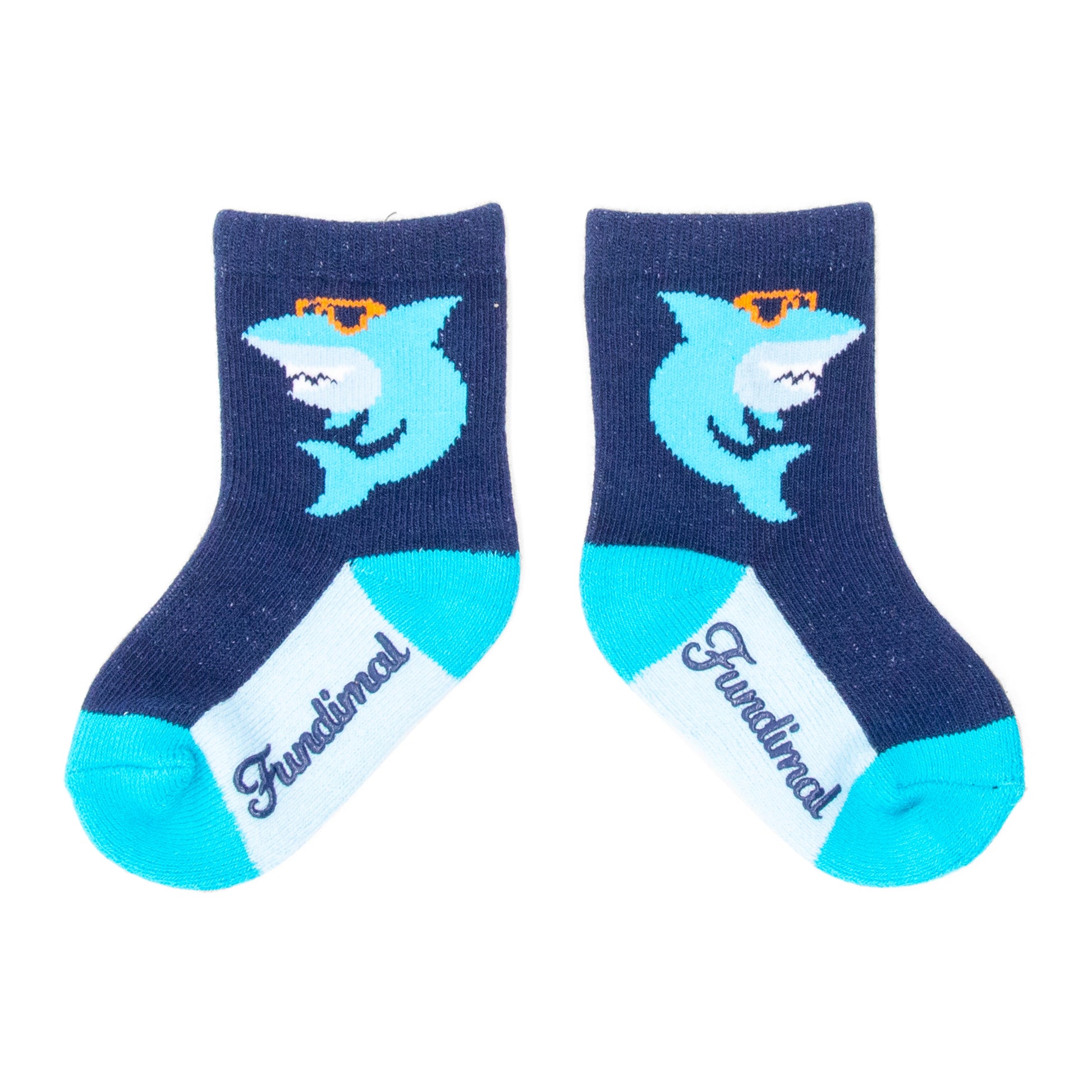Toddler Shark Shades Socks royal