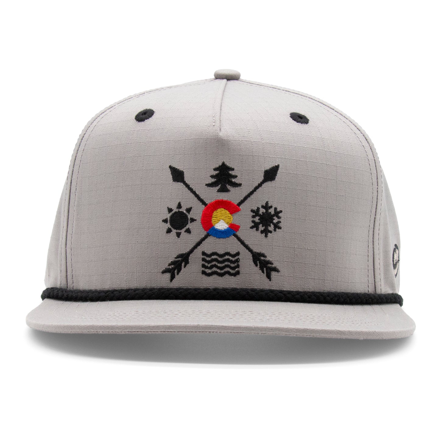 Adult Colorado All Seasons Rope Hat grey extra view 9
