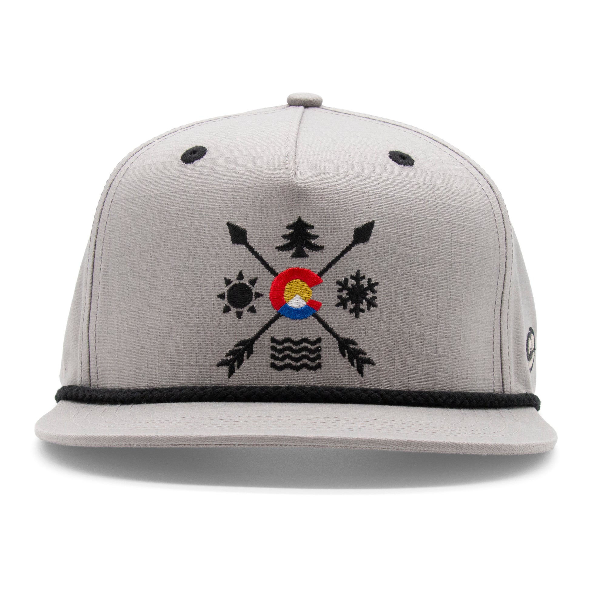 Adult Colorado All Seasons Rope Hat grey extra view 9