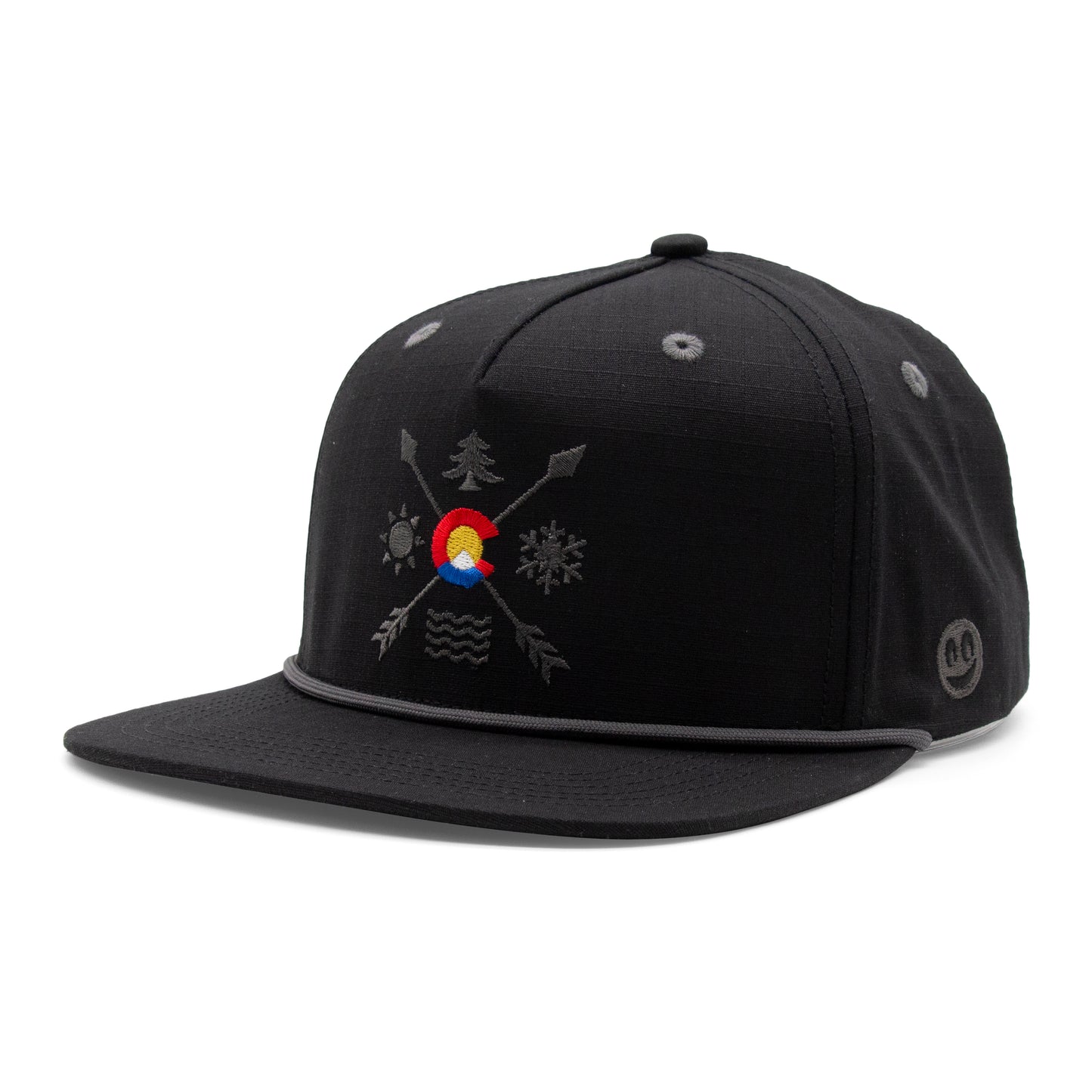 Adult Colorado All Seasons Rope Hat white front view