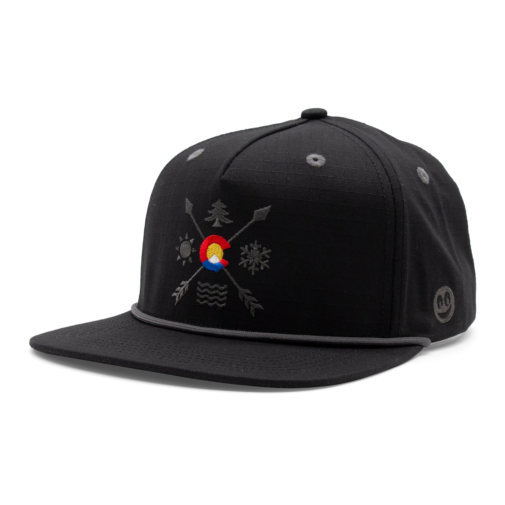 Adult Colorado All Seasons Rope Hat white front view