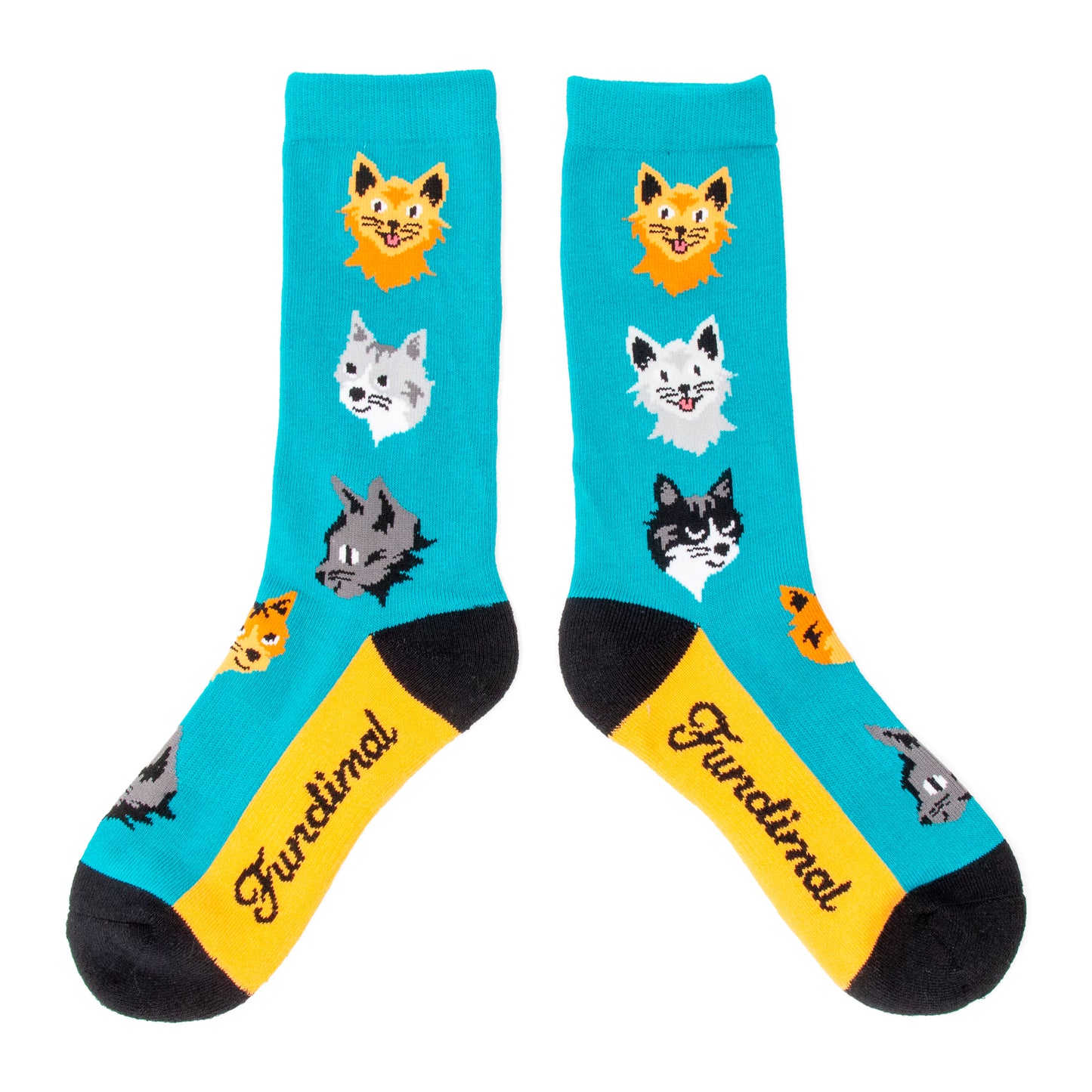 Big Kids Cats Socks royal