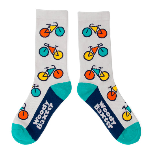 Big Kids Bike Socks royal