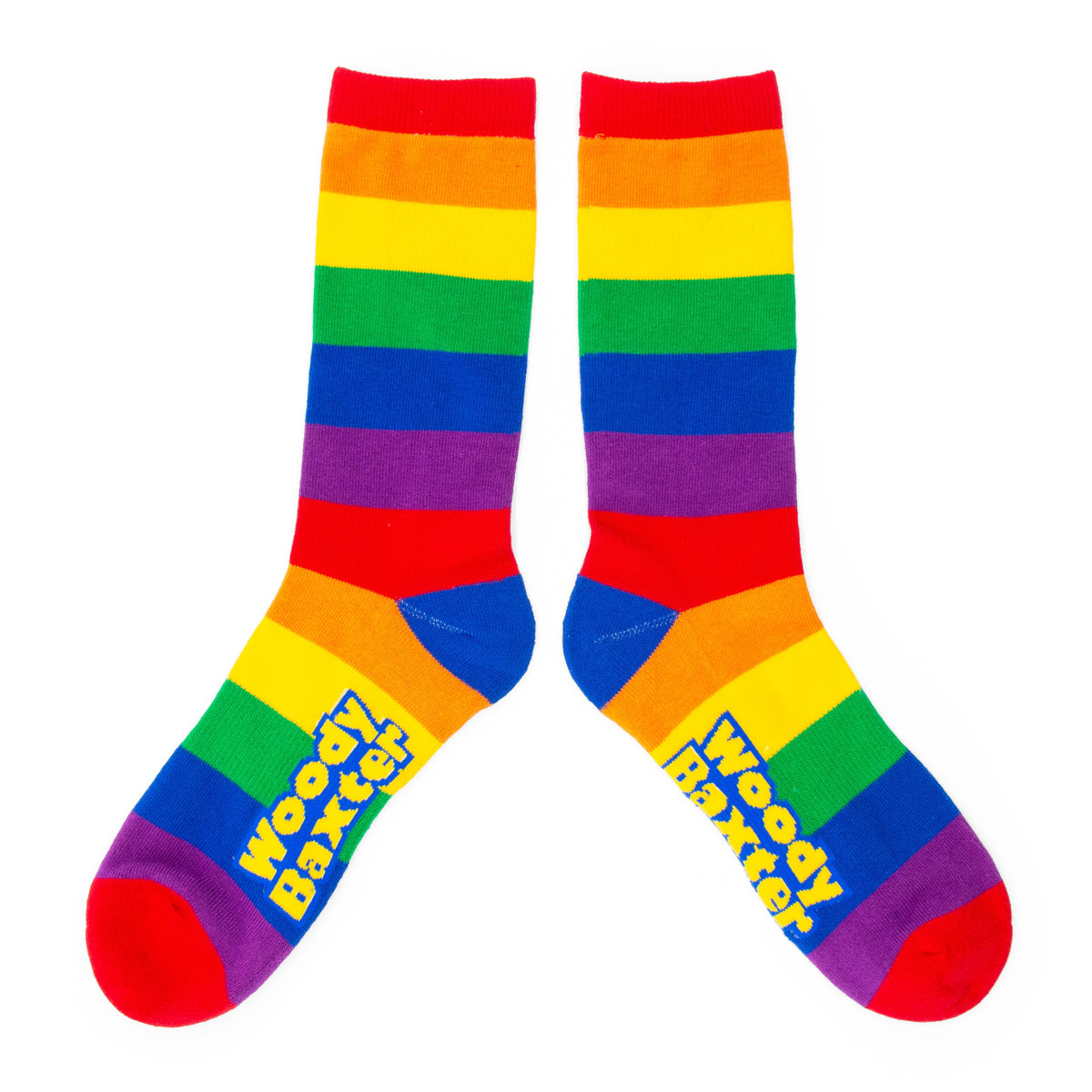 Adult Rainbow Socks royal