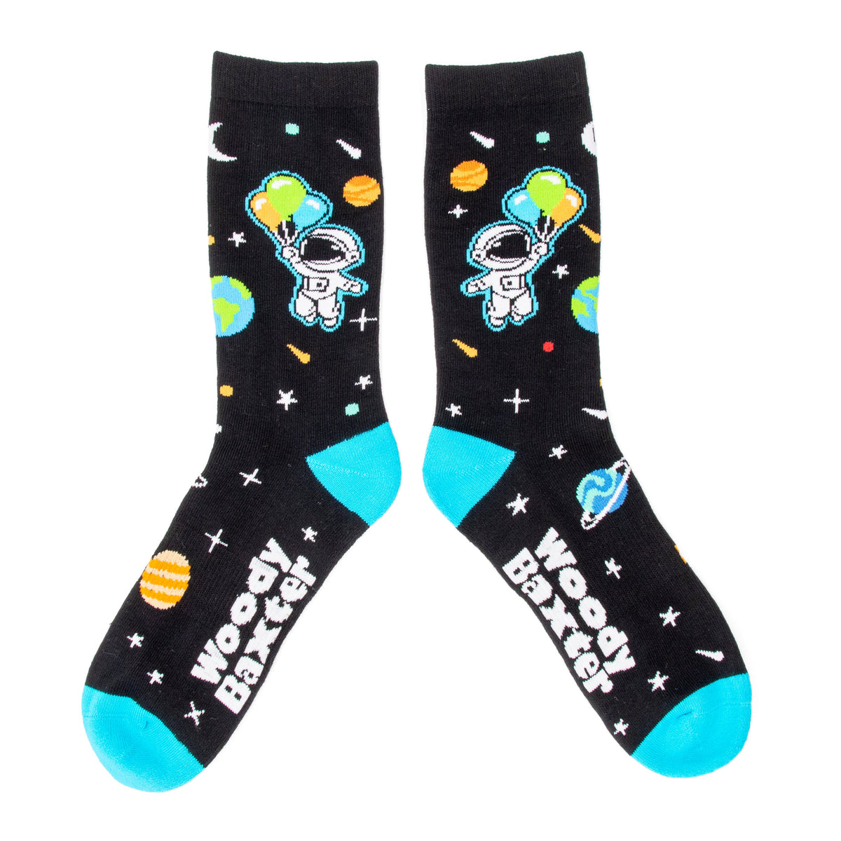 Adult Astronaut Socks royal
