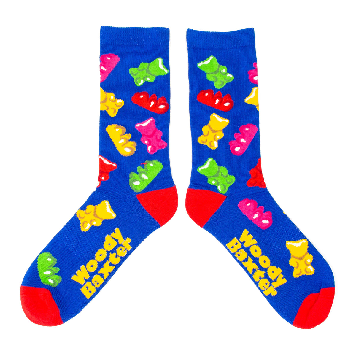 Adult Gummy Bear Socks royal