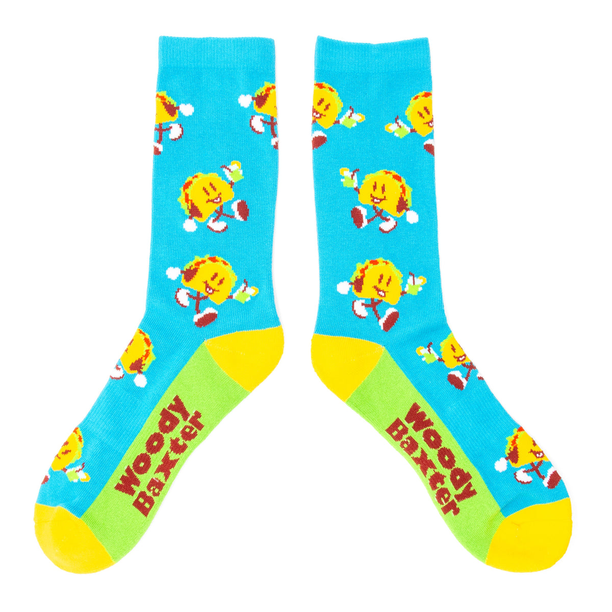 Adult Taco Socks royal