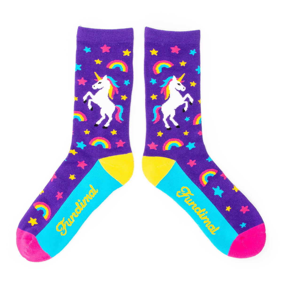 Adult Unicorn Socks royal