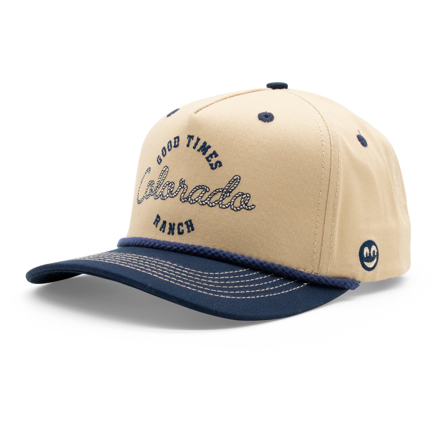 Colorado Good Times Ranch Rope Hat forest back view