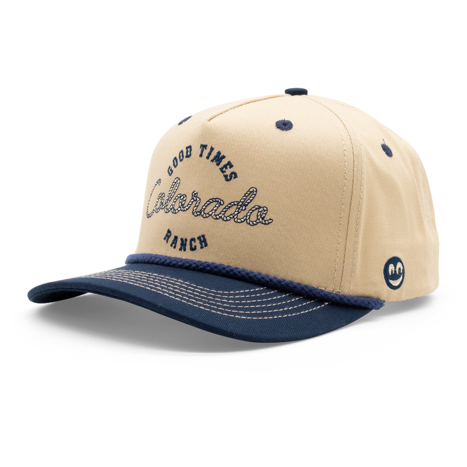 Colorado Good Times Ranch Rope Hat forest back view