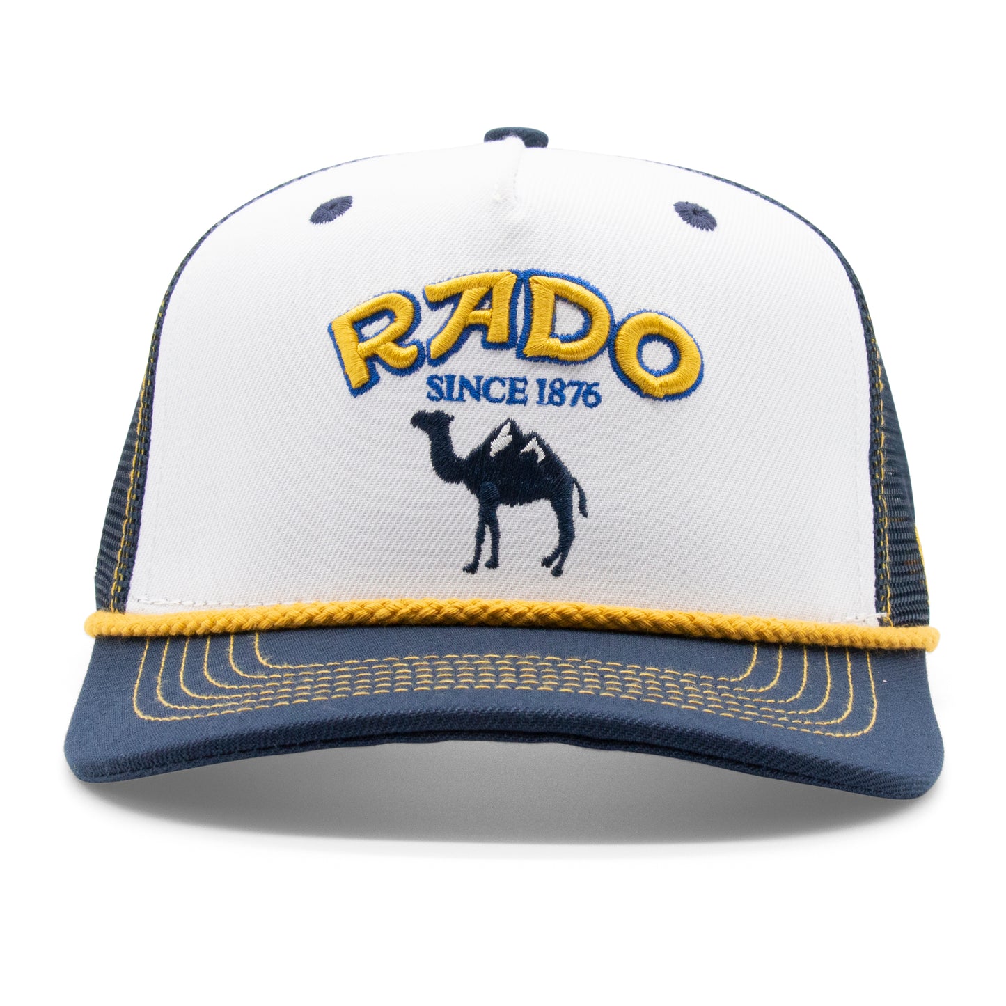 Adult Rado Camel Rope Hat camouflage front view