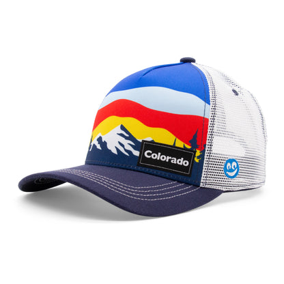 Adult Colorado Tree Tops Low Pro Hat black front view