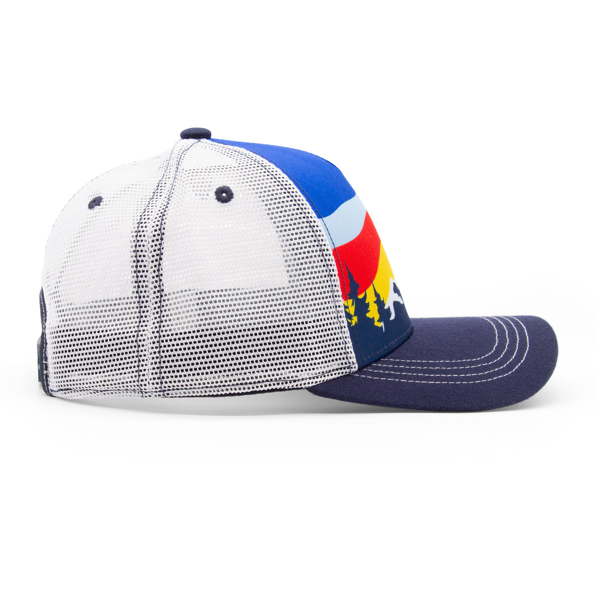Adult Colorado Tree Tops Low Pro Hat green front view