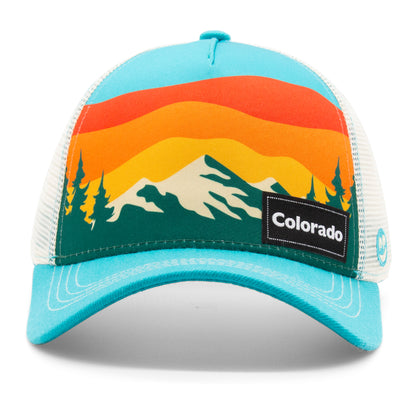 Adult Colorado Tree Tops Low Pro Hat light-blue extra view 11