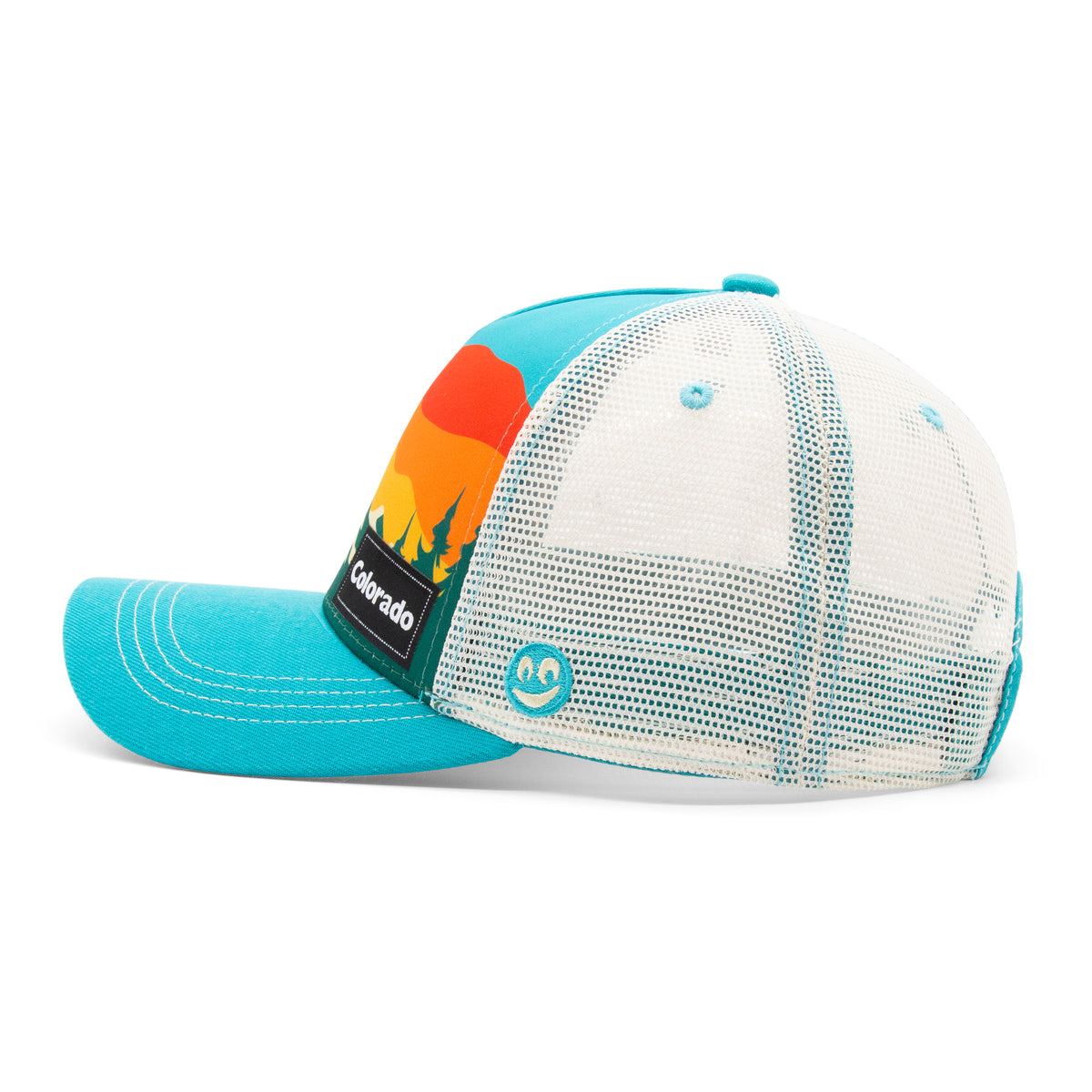 Adult Colorado Tree Tops Low Pro Hat light-blue extra view 13