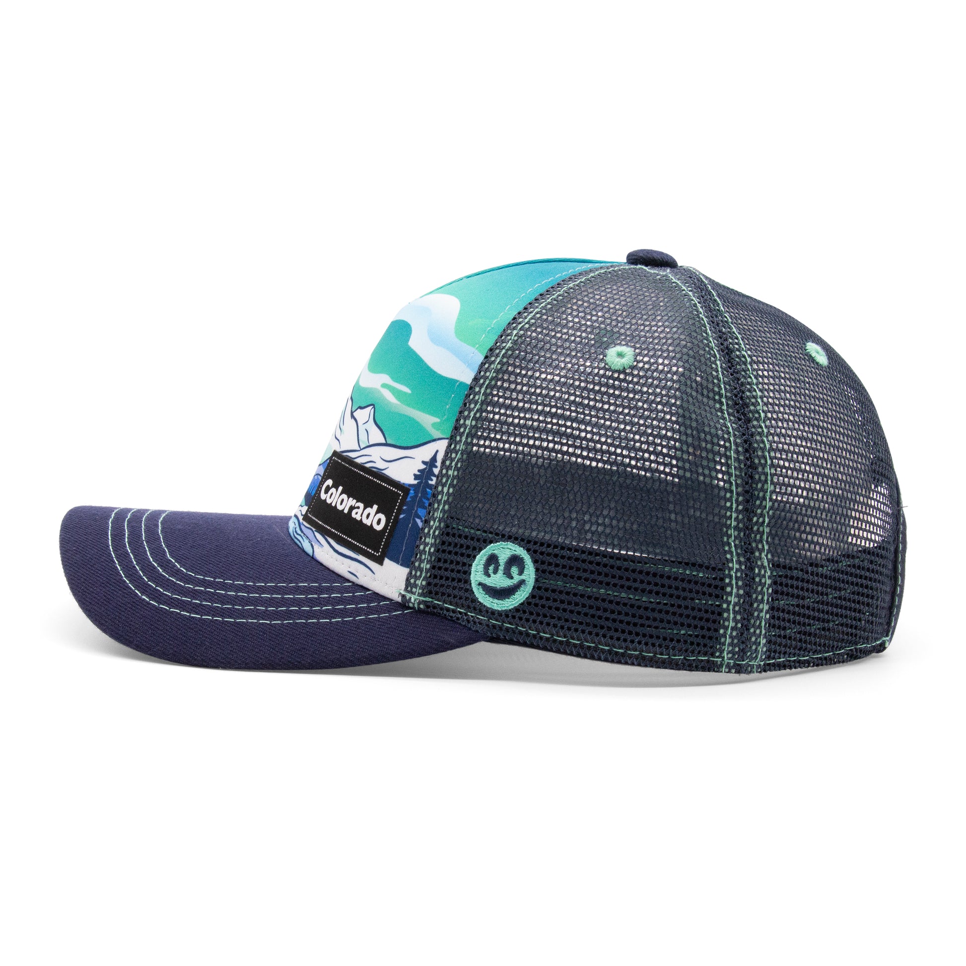 Adult Womens Colorado Winter Strokes Low Pro Hat right side view