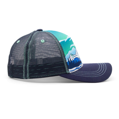 Adult Womens Colorado Winter Strokes Low Pro Hat angled back view