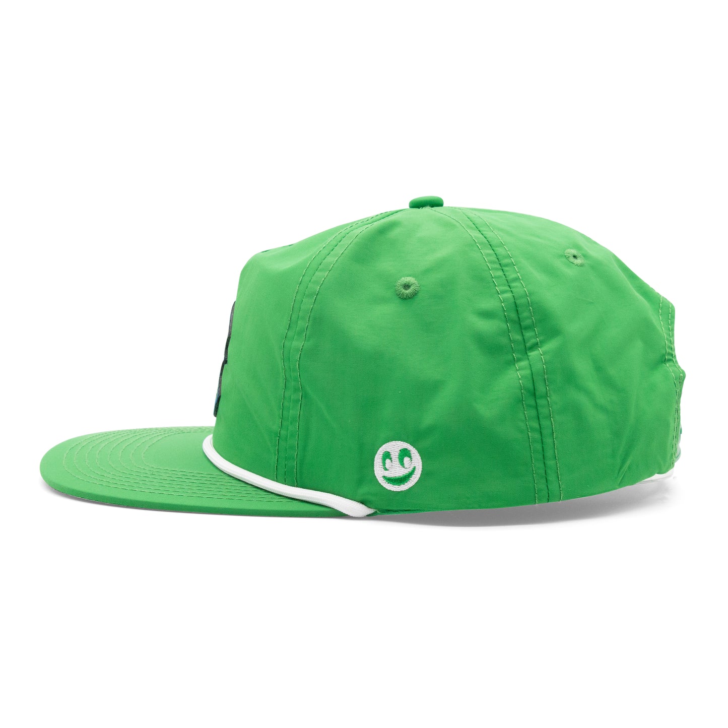Adult Colorado Clouds Rope Hat navy front view