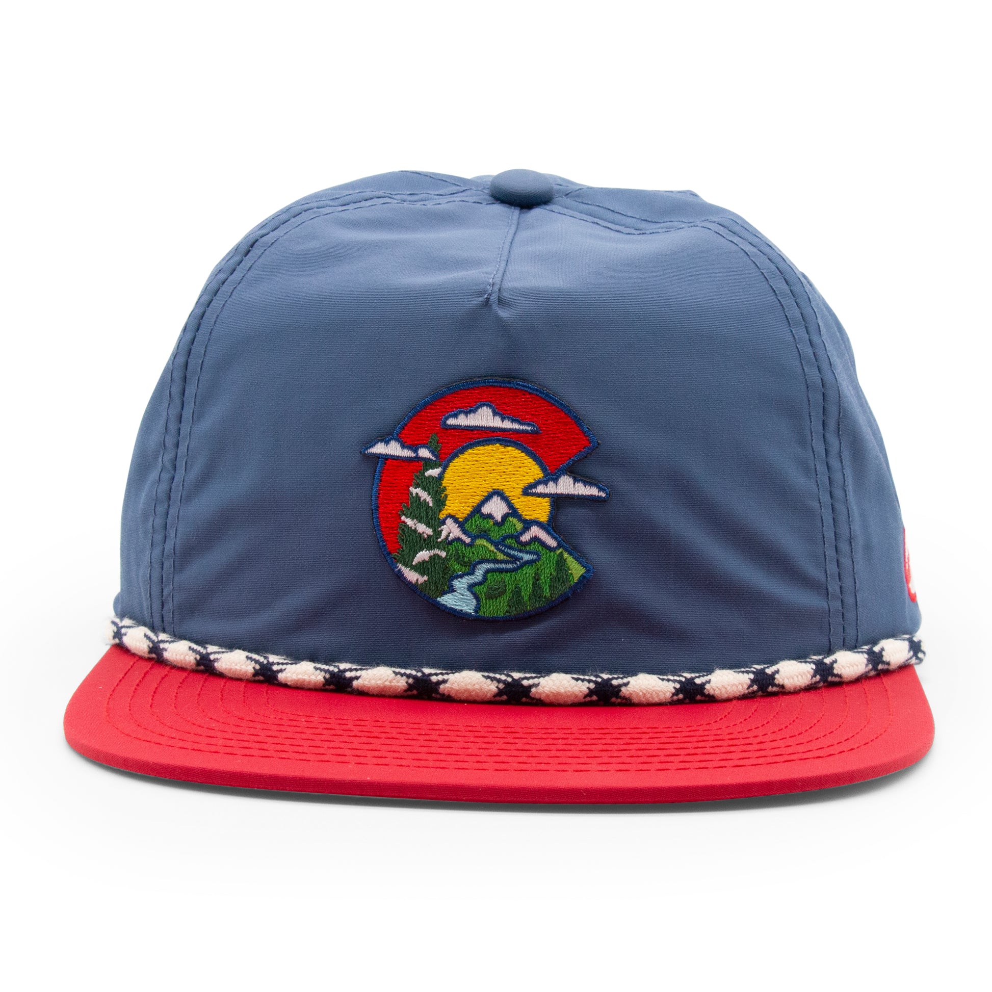 Adult Colorado Clouds Rope Hat light-blue extra view 8