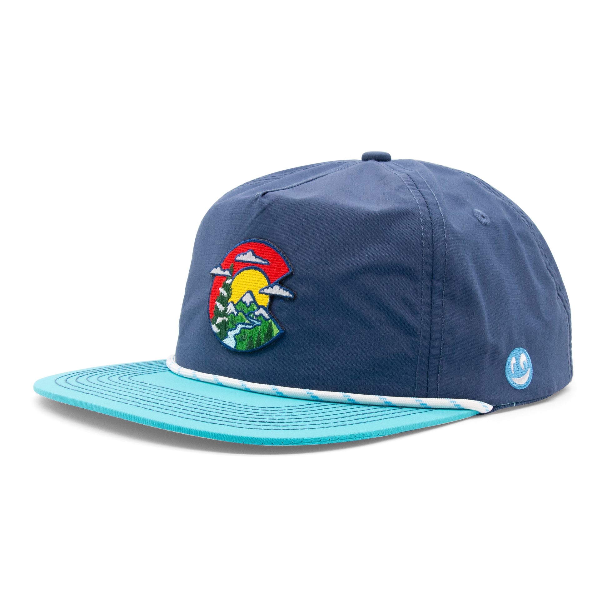 Adult Colorado Clouds Rope Hat light-blue extra view 14
