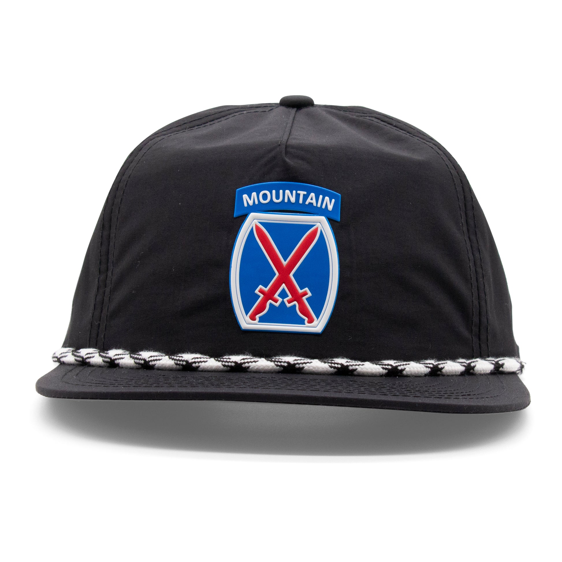 Adult Colorado 10th Mountain Division Rope Hat turqouise extra view 8