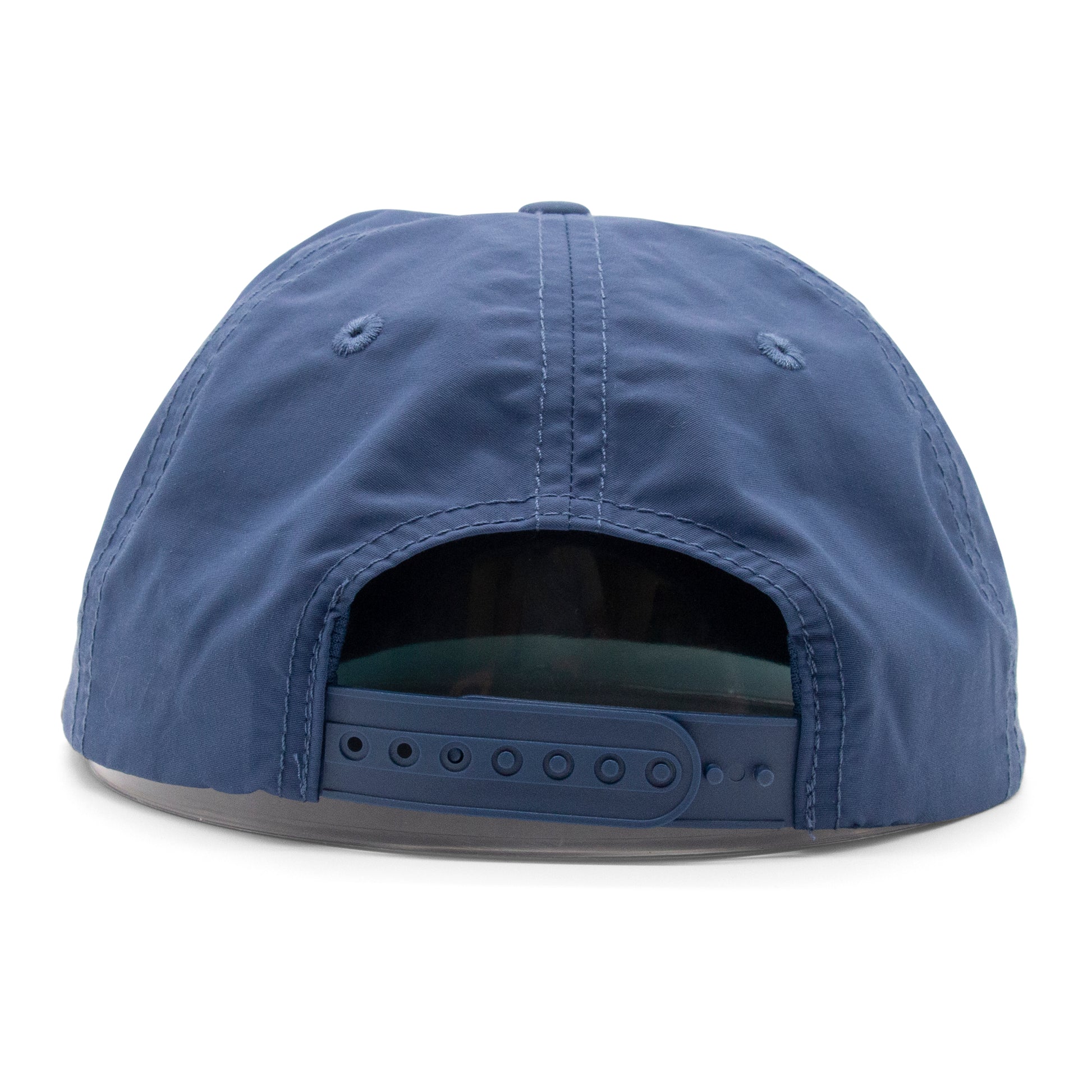 Adult Colorado Mountain Patch Rope Hat black angled back view