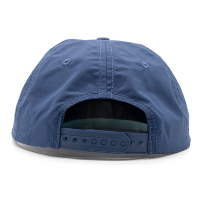 Adult Colorado Mountain Patch Rope Hat black angled back view