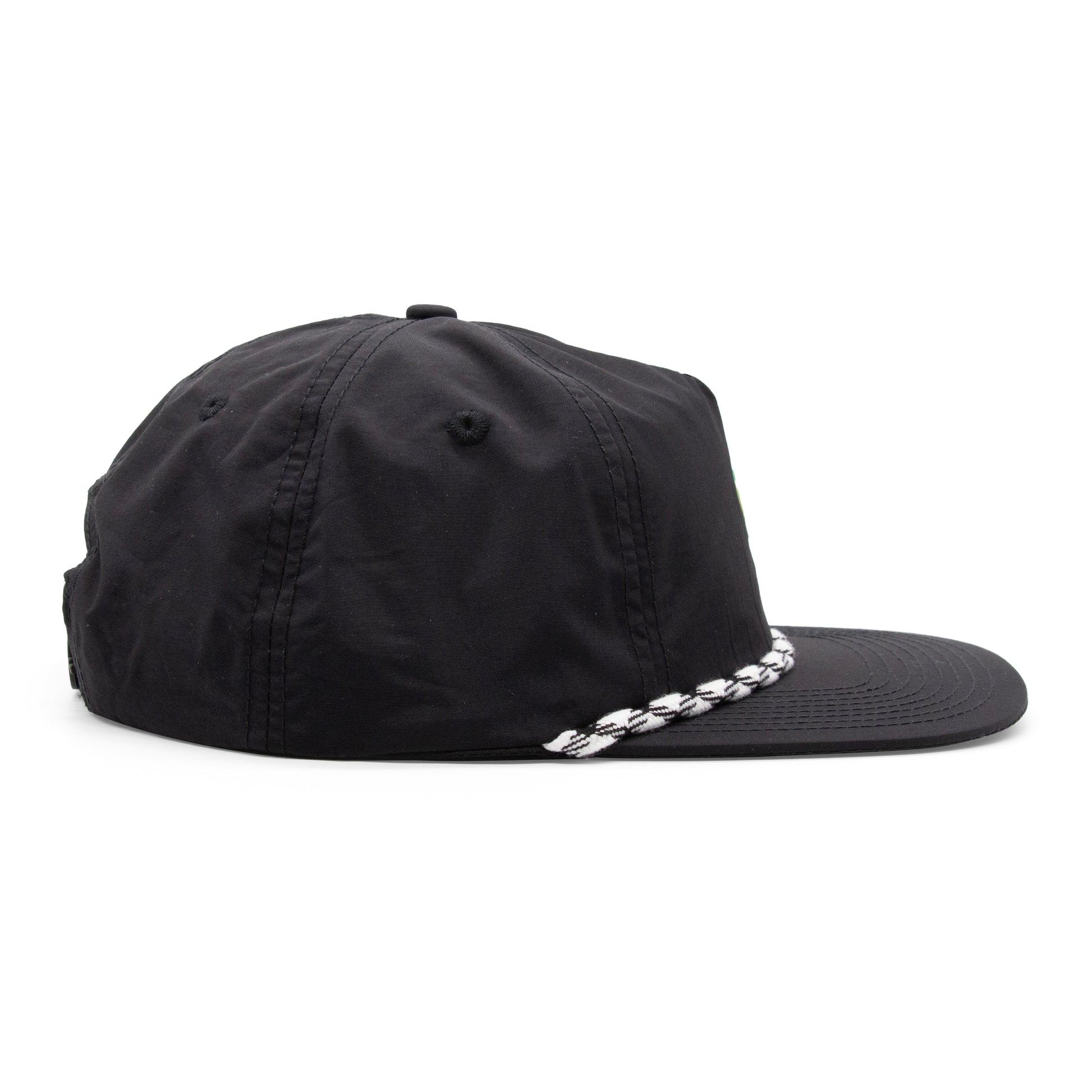Kids Astronaut Rope Hat neon-green right side view