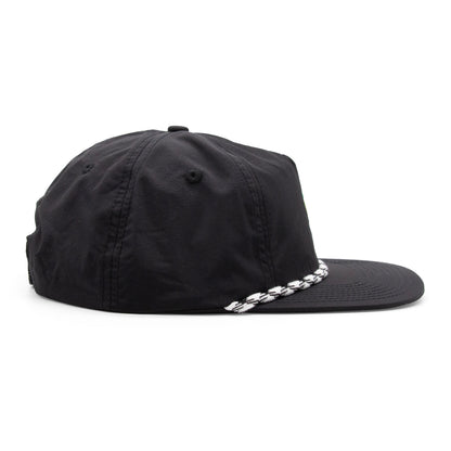 Kids Astronaut Rope Hat neon-green right side view