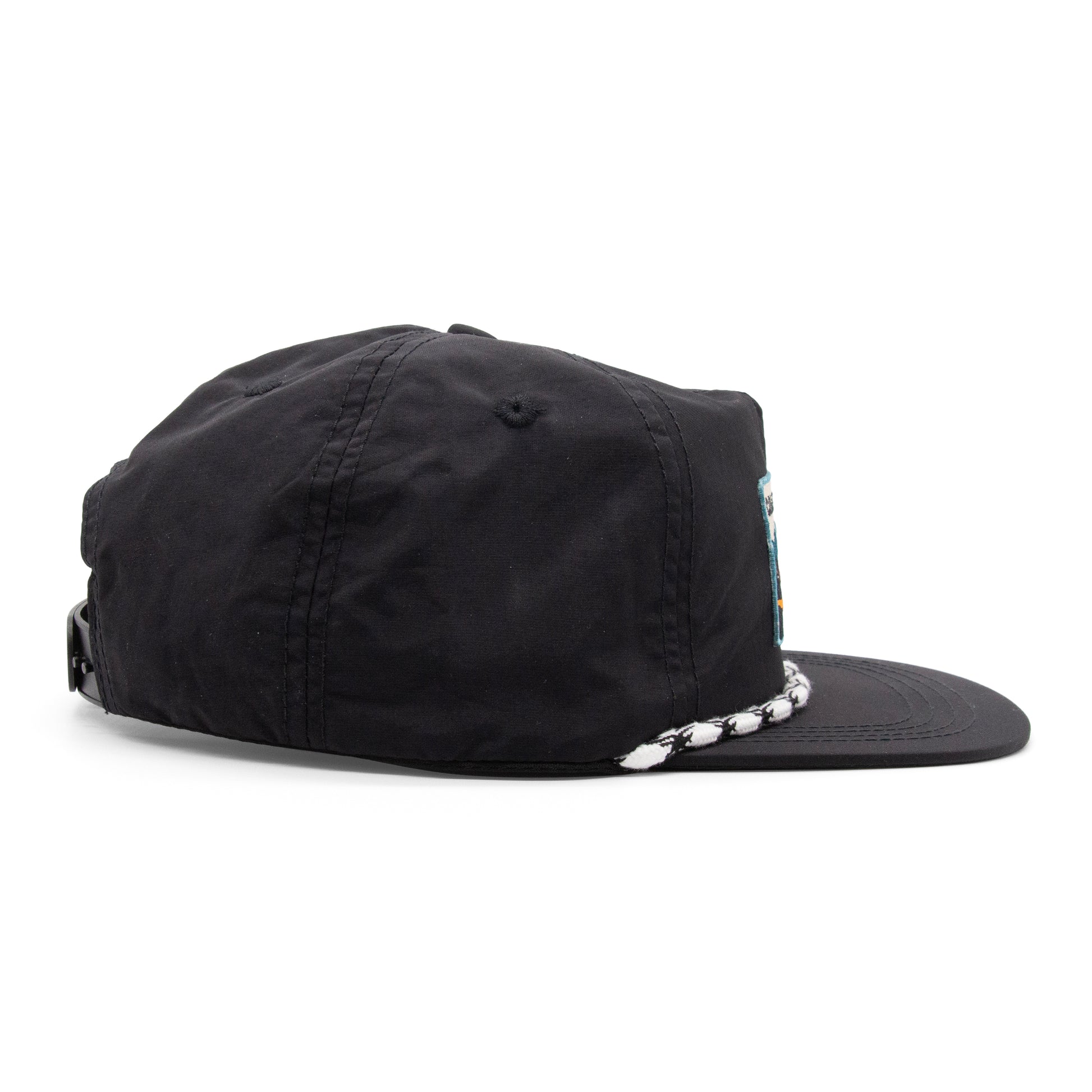 Kids Colorado Mountain Patch Rope Hat black extra view 8